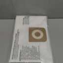 6 Packs A Fable 16 and 20 Gallon Wet/Dry Vacuum Collection Bags replace for Craftsmanshop vec and riged CMXZVBE38749, Universal Vacuum Filter Bags