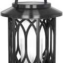Solar Lanterns Outdoor Waterproof, Upgraded Bright Hanging Solar Lights for Outside,Solar Powered Lanterns Lighting LED for Garden Patio Yard Decorative 4Pack