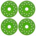 4Pcs Diamond Chamfered Saw Blades Rock Slab Grinding Disc for Angle Grinders Ceramic Discos para Cortar Grinding Cutting Piece 1mm for Tile Marble Glass Granite Ultra-Thin Saw Bladewheel