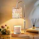 MOMIUCO Candle Warmer Lamp, Electric Candle Lamp Warmer, House Warming Gifts New Home Bedroom Decor, Birthday Gifts for Women Mom, Adjustable Height with 2 Bulbs