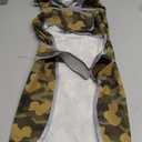 Dog Raincoat, Waterproof Dog Rain Jacket with Hood, Adjustable Rain Coat Poncho with Reflective Strips & Leash Hole for X-Large Dogs Puppies, Lightweight Pet Clothes