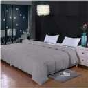 GrayEagle Bedding Co. All Season Down Alternative Comforter (Super King - 120" x 98" - Gray)