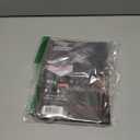 Black n' Red Notebook, Business Journal, 8-1/4" x 5-1/4", 70 Sheets, Ruled, Optik Paper, Scribzee App, Hardcover, Wirebound, Black (L67000) (Small (Pack of 1))