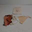 DEANGELMON Seamless G-string Thongs for Women - No Show Thong Underwear Low Rise Stretch Panties Workout 7 Pack XL