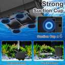 SongLong 800GPH(3000L/H) 10ft Power Cord Submersible Pump,Over Heating Protection Water Pump with 10ft Lift for Fountains, Ponds, Aquariums & Hydroponics.