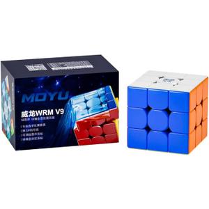 Cuberspeed MoYu WeiLong WRM V9 UV Coated Magnetic Speed Cube 3x3 Ball Core UV Flagship 2023 Speed Cube