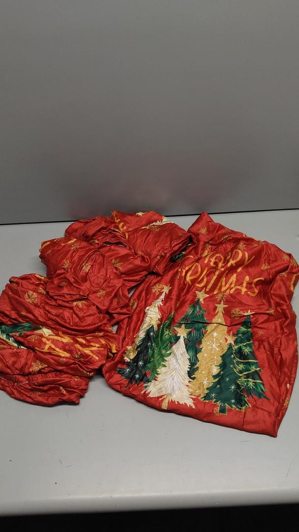 Merry Christmas Chair Covers Set of 6