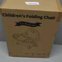 Booster Seat for Kitchen Chair, 3-in-1 Foldable Baby Booster Seat with Removable Dual Tray & 3-Point Harness, Portable Toddler Booster Chair for Dinning Table, Travel, Outdoor Camping, Pink