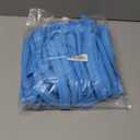 100 Count 21 In Disposable Anti-Dust Protective Hair Net,Disposable Bouffant Caps for Hospital,salon,Catering,laboratory,Blue