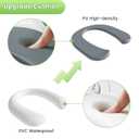 Potty Training Seat, Upgrade Toddler Toilet Seat for Kids Boys Girls, 2 in 1 Potty Training Toilet, Splash Guard Anti-Slip Pad Step Stool(Blueyellow-Pu)