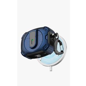 RFUNGUANGO for AirPods Pro 2nd Generation Protective case, 2024 New SpaceThemed Protective case. Compatible with Airpods Pro 1/2 and, Works with MagSafe. [Blue]