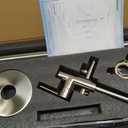 WOODBRIDGE F 0001 F0001BN Faucet, (L) 10 3/4" x (W) 6-1/4" x (H) 43-7/8, Brushed Nickel