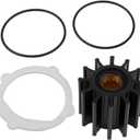 Water Pump Impeller Raw Sea Impeller Repair Kit Compatible With Johnson 09-812B-1 Yanmar 119773-42600 Sierra 18-3306 Indmar S685007