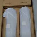 LARS NYSØM Electric Salt and Pepper Grinder Set, USB Rechargeable, Automatic Salt and Pepper Mills, Spice Shakers Refillable with LED Light, Adjustable Coarseness, Ceramic Grinder (Ash Gray)