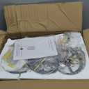 NISIDUN Modern K9 Crystal Pendant Lights Kitchen Island Set of 3,Gold Chandeliers for Dining Room Light Fixtures Over Table,Hanging Chandelier for Kitchen Island Entryway Bathroom BedHead Bedroom