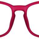 TIJN Blue Light Blocking Glasses for Women Men Clear Frame Square Nerd Eyeglasses Anti Blue Ray Computer Screen Glasses (Matte Burgundy)