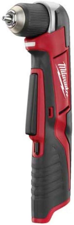 Milwaukee 2415-20 M12 12-Volt Lithium-Ion Cordless Right Angle Drill, 3/8 In, Bare Tool, Medium