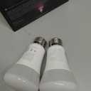 Philips Hue Smart 60W A19 LED Bulb - White and Color Ambiance Color-Changing Light - 2 Pack - 800LM - E26 - Indoor - Control with Hue App - Works with Alexa, Google Assistant and Apple Homekit