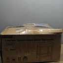 Counter Height Bar Stools Set of 2, 24 Inch Barstools for Kitchen Island Counter, Bonded Leather Kitchen Stools with Thick Saddle Seats & Heavy Duty Metal Base, Easy Assembly, All Black