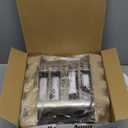 Roter Mond Countdown Stainless Steel 4 Slice Toaster with Bagel, Defrost, Cancel Function, Dual Toaster, Extra Wide Slots, 6 Shade Settings, Removable Crumb Trays, 1650W