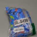 NACOCO Large Dog Raincoat Adjustable - Pet Dinosaurs Water Proof Clothes Lightweight Rain Jacket Poncho Hoodies with Strip Reflective Blue (M, Blue Dinosaur) (Medium (Pack of 1))