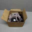 AgiiMan Pool Cover Pump Above Ground - 850 GPH Submersible Water Pump for Pool Draining, Portable Small Sump Pumps with 16' Drainage Hose and 25' Power Cord, 3 Adapters, Black