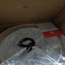 VONLUCE Boho Chandelier, 20.1" 4-Light Drum Chandelier with 2-Tier Rattan & Linen Lampshade, Rattan Ceiling Light for Dining Room Bedroom Living Room with E26 Sockets, Nickel Finish, ETL Certified