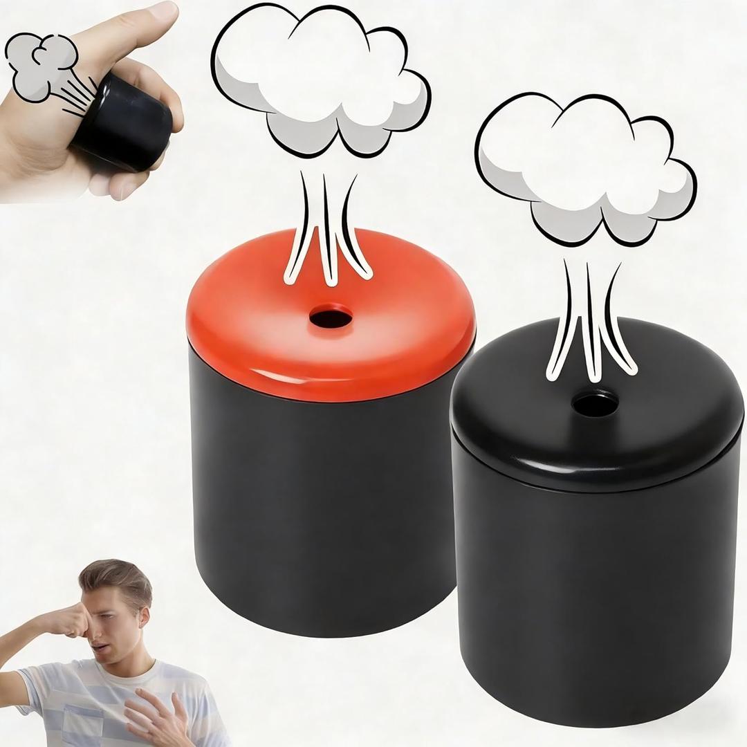 XUEVORIY Pooter Fart Machines Fart Prank Toy Noise Maker Sounds Machine Toy Funny Joke Toys for Funny Gag Party Birthday Joke Favors (Black+red2pcs)