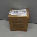 Amazon Basics Portable Mini Ceramic Space Heater, for Office Desk and Indoor Use, 500 W, With Tip-Over Protection, Lightweight (1.4 LBS), White, 5.9 x 3.2 x 6 inches