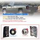 LED Tail Lights Assembly Compatible for 2008-2013 Chevy Silverado 1500, 2008-2014 Chevy Silverado 2500HD/3500HD and 2007 Silverado 1500/ 2500/ 3500 New Body Tail Lights Replacement (Smoke Lens)