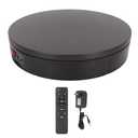 Cryfokt Professional 360 Degree Rotating Turntable, 11.8in Diameter Motorized Display Stand with Remote Control, 100kg Load Bearing, for Product Photography, Jewelry, Watch (US Plug)