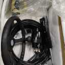 150HP Hydraulic Outboard Steering Kit Boat Marine System for Single Station, Single-Engine use Built-in Two-Way Lock Cylinder, 150HP Pump and High-Strength Nylon Hose