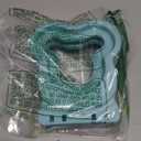 White Double Pole Line Volt Thermostat Cover with Line Volt Knob for Old Style D22 - HVAC, ABS Material with Gold-Plated Lettering Thermostat Cover for Walls (2 Pack)