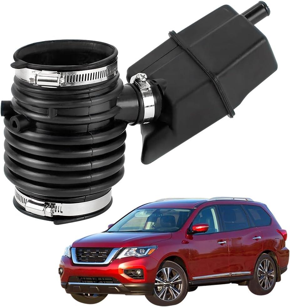 165763JA0A Air Intake Hose Compatible with Nissan Murano 2015-2023 Pathfinder 2013-2016 INFINITI QX60 2014-2016 JX35 2013 Replace 004B A27624 Air Mass Meter Boot