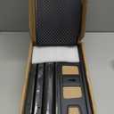 Rfiver Mobile TV Stand for 23-60 Inch LCD LED Flat/Curved Panel Screen TVs up to 88 lbs, Rolling TV Stand with Adjustable Shelf & Tilt, Portable Floor Stand on Wheels for Bedroom, Living Room, Office (Black)