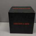 Silent Basketball Size 7 (29.5")  Grooved Airless Indoor Basketball for Quiet Dribbling and Indoor Training, Pro PU Foam Ball  Real Feel Higher Bounce Quieter (Black)