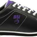 BSI Women's 460 Classic Bowling Shoe - Lightweight Shoes with Cushioned Support for Women (9, Purple & Black)