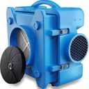 CADPXS Shield-550 Air Scrubber 550 CFM with 3-Stage Filtration, Negative Air Machine, Airborne Cleaner HEPA Scrubber, Water Damage Restoration Equipment, Commercial Air Purifier