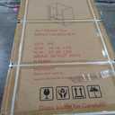 26 in. W * 52 in. H Frameless Shower Doors for Bathtub, 1/4" (6mm) Thick Tempered Glass, Bathroom Tub Glass Single Door