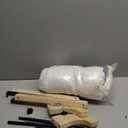 AMOSIJOY Cat Sill Window Perch Sturdy Hammock Window Seat with Cushion Bed Cover, Wood & Metal Frame for Large Cats, Easy to Adjust Cat Bed for Windowsill, Bedside, Drawer and Cabinet (M) (21.7''L x 15''W, White)