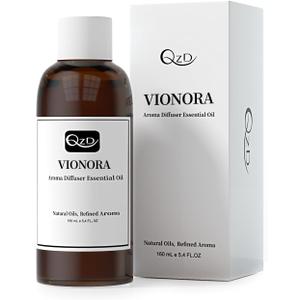 VIONORA Aroma Oil  160ML Bold Citrus & Floral Diffuser Refill, Long-Lasting Essential Oil with Patchouli & Tonka Depth for Cold Air Diffuser, Ideal for Home & Commercial Spaces (5.4 Fl Oz (Pack of 1))
