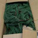 Hananona 2 Pcs 6 Ft Artificial Norfolk Pine Garlands, Real Touch Winter Pine Garland, Green Artificial Greenery Garland for Table, Mantle, Wall, Indoor, Outdoor Christmas Decorations (2, 6 FT)