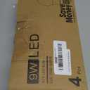 9W A19 Remote Controlled LED Light Bulbs, 3000K/4500K/6000K Dimmable LED Bulbs, 60W Equivalent Light Bulbs, 1H Timer, Memory Function, E26 Base, 25000hrs, 900LM Brightest Bulbs for House, 4 Packs