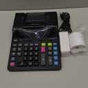 CATIGA 12 Digit Thermal Printing Calculator with Tape Print Out, Ink-Free Adding Machine, 5X Faster Quite at 8.0 LPS, Extra Large Fluorescent Display, Tax Calculation with Clock and Calendar, SP-2401