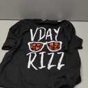 Funny VDay Rizz Valentine's Day Charisma Red Love Hearts T-Shirt XL