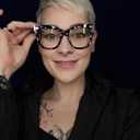 Zeelool Oversized Square Blue Light Glasses Acetate Frame for Women with Star ZJGA151789 Minfia (Blackpink)