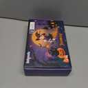 Black Cat Costume for Girls, Halloween Cat Costume Set with Light Up Tutu Skirt, Ears Headband Tail Gloves for Kids