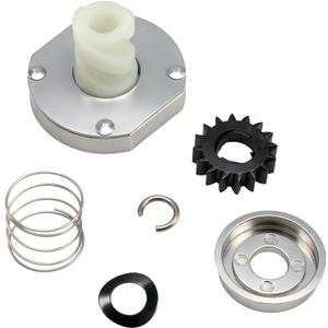 Starter Drive Kit 16 Teeth Drive Gear Compatible with Briggs & Stratton/Stens/Rotary Replace#: 497606 696541 435-859 9854