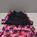 Women Tankini Swimsuit with Shorts - Tummy Control Two Piece Bathing Suit 2025 Swimwear with Sporty Pockets (Medium, Pink Palm)