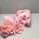 Giant Paper Flowers Artificial Large Paper Flower Decoration for Handcrafted Wall Backdrop Christmas Mexican Wedding Graduation Bridal Shower Birthday Party Supplies(Gradient Pink,24 Pcs)